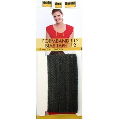 Vlieseline 53453110 Stofflint - Middelzwaar, diagonaal gesneden, versterkte zoom Vlieseline 53453110 Stofflint - Middelzwaar, diagonaal gesneden, versterkte zoom