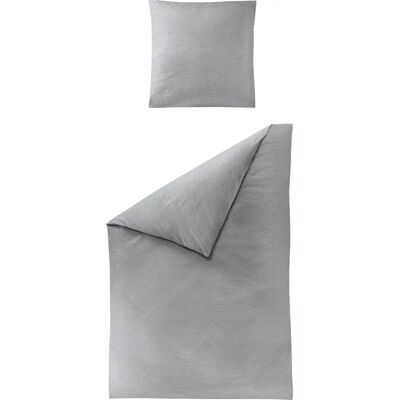 Bierbaum Chic Uni Hellgrau Bettwäsche-Set - Bettwäsche Bierbaum Chic Uni Hellgrau Bettwäsche-Set - Bettwäsche