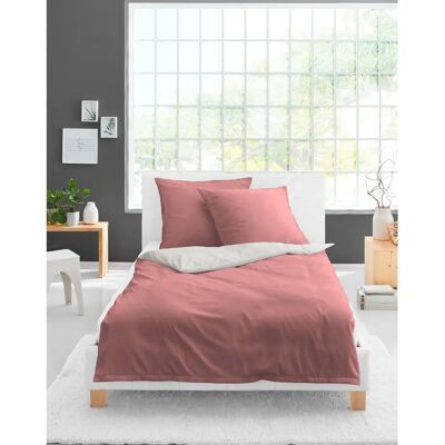 BIERBAUM Modern Uni Rose Bettwäsche - Bettwäsche BIERBAUM Modern Uni Rose Bettwäsche - Bettwäsche