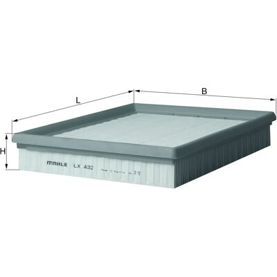 Φίλτρο Αέρα KNECHT LX 432 - Υψηλής Ποιότητας Αντιστοιχία OE Φίλτρο Αέρα KNECHT LX 432 - Υψηλής Ποιότητας Αντιστοιχία OE