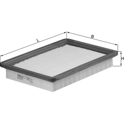 KNECHT LX 790 Air Filter - Air Filter KNECHT LX 790 Air Filter - Air Filter