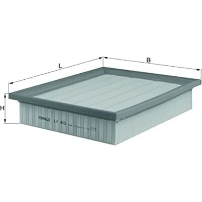 Filtro de aire MAHLE LX 405 - Filtro de aire Filtro de aire MAHLE LX 405 - Filtro de aire