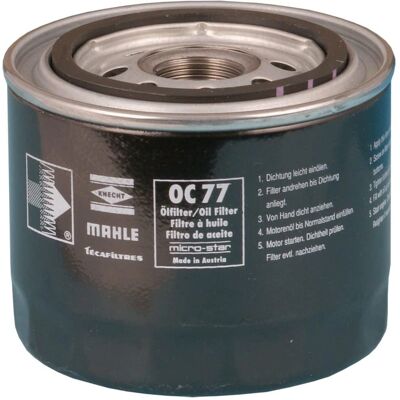 MAHLE OC 77 Oljefilter - Skruet, 81mm, 62mm, M22x1,5 - Oljefilter MAHLE OC 77 Oljefilter - Skruet, 81mm, 62mm, M22x1,5 - Oljefilter