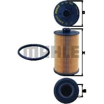 MAHLE OX 157D Oliefilter - Motor Del MAHLE OX 157D Oliefilter - Motor Del