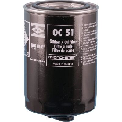 MAHLE ORIGINAL VW Oil Filter - Non-return Valve MAHLE ORIGINAL VW Oil Filter - Non-return Valve