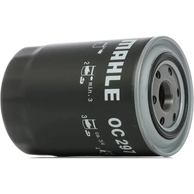 Filtre à huile MAHLE OC 297 - Compatible avec Hyundai, Mitsubishi, Fuso Filtre à huile MAHLE OC 297 - Compatible avec Hyundai, Mitsubishi, Fuso