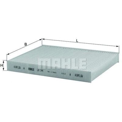MAHLE ORIGINAL LA 144 - Filtre d'habitacle MAHLE ORIGINAL LA 144 - Filtre d'habitacle