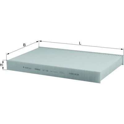 Knecht LA 138 Luchtfilter - Passagierscompartiment voor Citroën & Peugeot Knecht LA 138 Luchtfilter - Passagierscompartiment voor Citroën & Peugeot