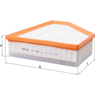 KNECHT LX 1640 Luftfilter KNECHT LX 1640 Luftfilter