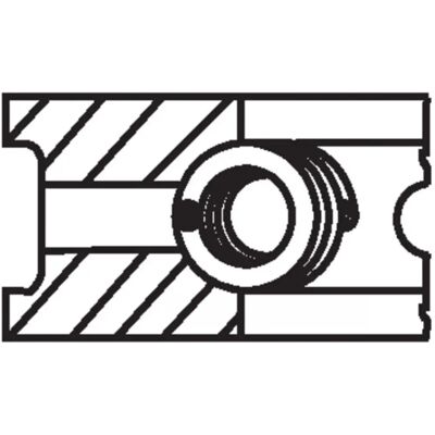 MAHLE Pistonringsæt 021 78 N0 - Ringe til stempel MAHLE Pistonringsæt 021 78 N0 - Ringe til stempel