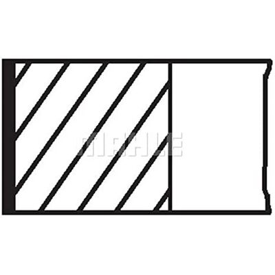 MAHLE 011 58 N1 Set Anelli Pistone - Diametro 86,5mm MAHLE 011 58 N1 Set Anelli Pistone - Diametro 86,5mm