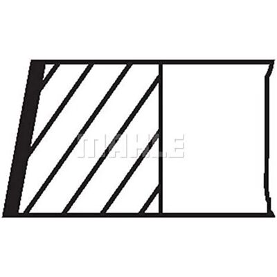 MAHLE Pulttirenkaat 038 52 N0 - Volvo-malleille MAHLE Pulttirenkaat 038 52 N0 - Volvo-malleille