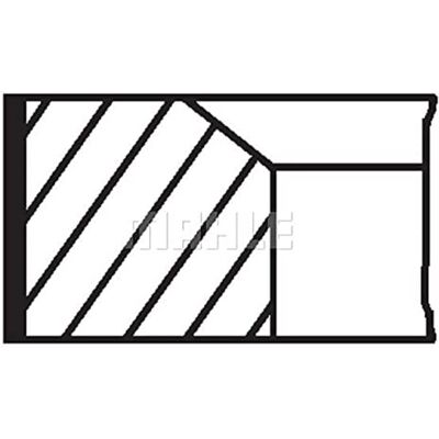 MAHLE ORIGINAL Pulttirengasetti - Yhteensopiva VW, Audi, Skoda MAHLE ORIGINAL Pulttirengasetti - Yhteensopiva VW, Audi, Skoda