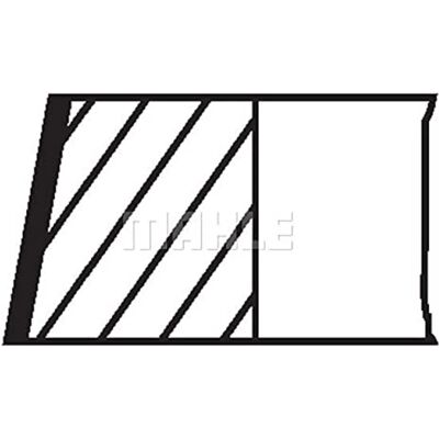 MAHLE Σετ ελασμάτων εμβόλου 030 79 N0 - Piston Ring Kit MAHLE Σετ ελασμάτων εμβόλου 030 79 N0 - Piston Ring Kit