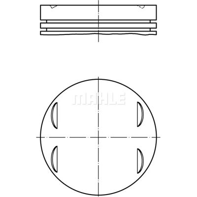 MAHLE Piston 083 13 00 - Motor Del MAHLE Piston 083 13 00 - Motor Del