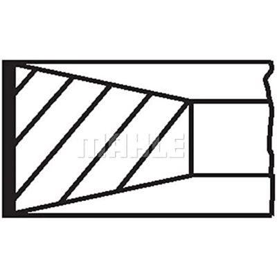 MAHLE 229 07 N0 Kolbenringensatz - Für TGA LKWs MAHLE 229 07 N0 Kolbenringensatz - Für TGA LKWs