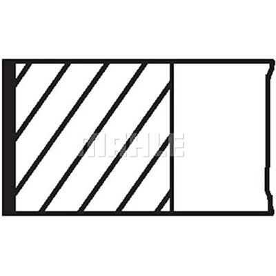 MAHLE ORIGINAL 022 16 N0 Pistonringssats for Renault, Nissan, Dacia MAHLE ORIGINAL 022 16 N0 Pistonringssats for Renault, Nissan, Dacia