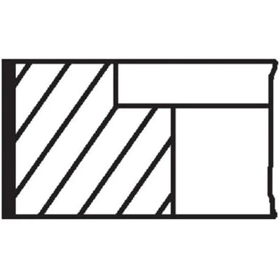 MAHLE 030 48 N2 Pistonrenkaiden sarja - Transporter, Touareg MAHLE 030 48 N2 Pistonrenkaiden sarja - Transporter, Touareg