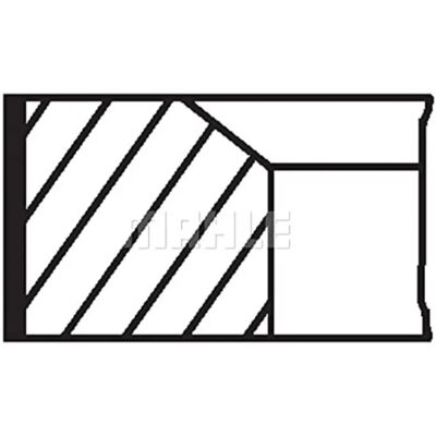 MAHLE Kolvringsatz - 86,0mm Zylinderbohrung - Für Peugeot, Citroën MAHLE Kolvringsatz - 86,0mm Zylinderbohrung - Für Peugeot, Citroën