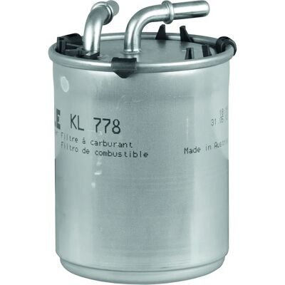 Knecht KL 775 Drivstoffilter - Inline, 76,4mm, 176mm, 10mm Inntak Knecht KL 775 Drivstoffilter - Inline, 76,4mm, 176mm, 10mm Inntak