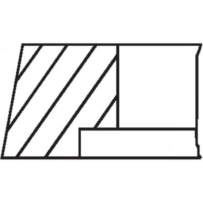 MAHLE ORIGINAL 010 27 N0 Piston Ringsett - For 104 mm MAHLE ORIGINAL 010 27 N0 Piston Ringsett - For 104 mm