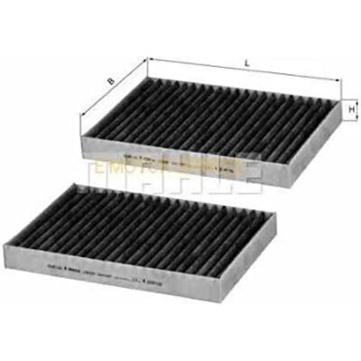 Filtre à charbon actif Mahle LAK122S - Filtre intérieur pour Honda Filtre à charbon actif Mahle LAK122S - Filtre intérieur pour Honda