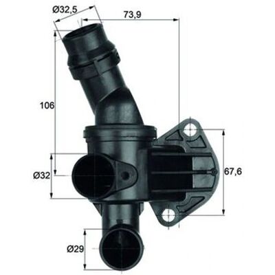 Mahle Thermostat - Wasser - 87°C - VW, Audi, Skoda Mahle Thermostat - Wasser - 87°C - VW, Audi, Skoda