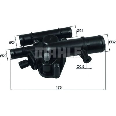 MAHLE TI 243 89 Thermostat - Temperatur 89°C - Mit Dichtung - Für Renault MAHLE TI 243 89 Thermostat - Temperatur 89°C - Mit Dichtung - Für Renault