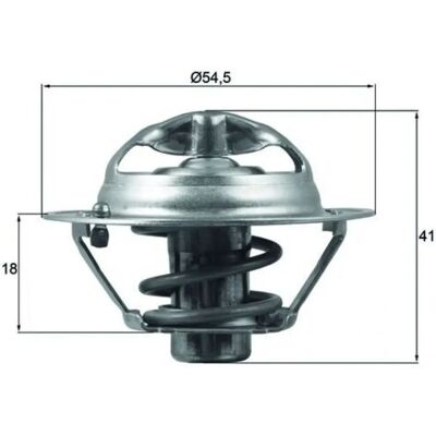 Mahle TX 162 82D Termostat - Motor Køling Mahle TX 162 82D Termostat - Motor Køling