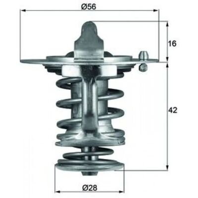 MAHLE TX 83 76D Termostaatti - Vesi, Mitsubishi Pajero, Lancer MAHLE TX 83 76D Termostaatti - Vesi, Mitsubishi Pajero, Lancer