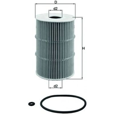 Filtr oleju MAHLE ORIGINAL OX 378D z uszczelką - Filtr oleju Filtr oleju MAHLE ORIGINAL OX 378D z uszczelką - Filtr oleju
