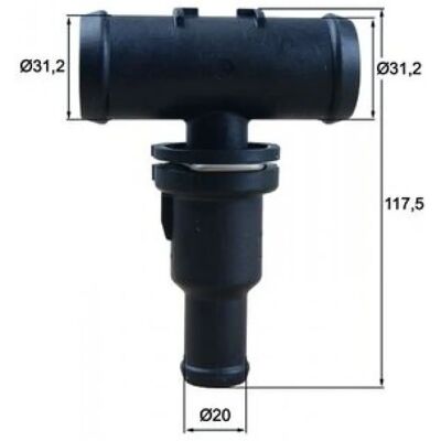 MAHLE TH 53 75 Θερμοστάτης - Σύστημα Ψύξης MAHLE TH 53 75 Θερμοστάτης - Σύστημα Ψύξης