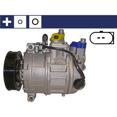 MAHLE ACP 110 000S - Klimakompressor for Audi Q7, VW Touareg I & II - R134a, 12V MAHLE ACP 110 000S - Klimakompressor for Audi Q7, VW Touareg I & II - R134a, 12V