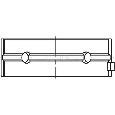 MAHLE Kurbelwellenlager - Galvanisierte Oberfläche - Für bis zu 87mm Wellen - Paar MAHLE Kurbelwellenlager - Galvanisierte Oberfläche - Für bis zu 87mm Wellen - Paar