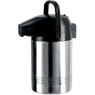 EMSA President Vakuumflasche - 3L Edelstahl, Schwarz EMSA President Vakuumflasche - 3L Edelstahl, Schwarz