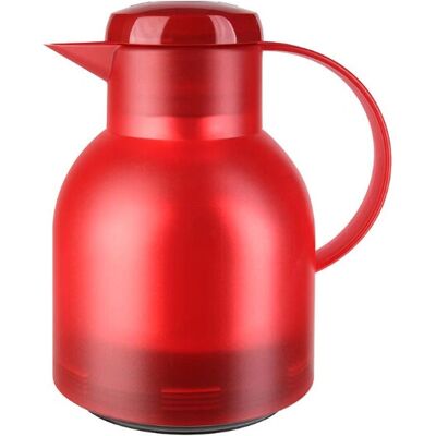 Emsa Rote 1L Isolierkanne - Thermosflasche für Kaffee & Tee Emsa Rote 1L Isolierkanne - Thermosflasche für Kaffee & Tee