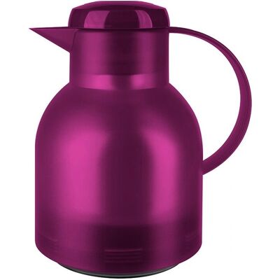 EMSA SAMBA Isolierkanne 1L Himbeer/Trans - Thermoskanne EMSA SAMBA Isolierkanne 1L Himbeer/Trans - Thermoskanne