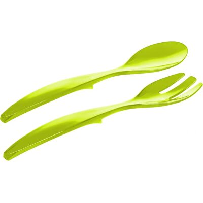 EMSA Vienna 507178 Hellgrünes transparentes Salatbesteck-Set - Salad Forks Set EMSA Vienna 507178 Hellgrünes transparentes Salatbesteck-Set - Salad Forks Set