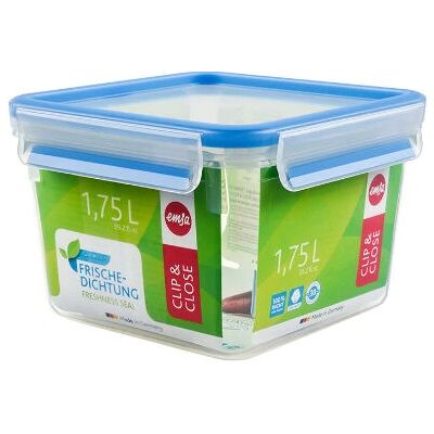 EMSA Blau Rechteckige Lebensmittelaufbewahrungsbox - 1,75L EMSA Blau Rechteckige Lebensmittelaufbewahrungsbox - 1,75L
