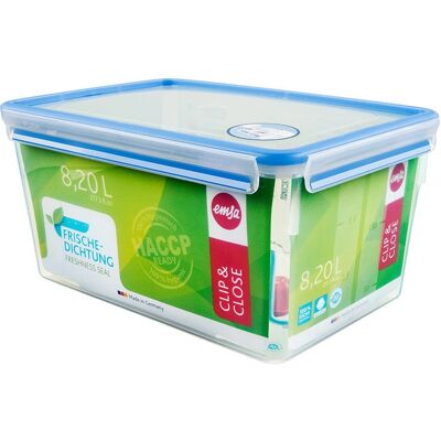 EMSA Lebensmittelaufbewahrungsbehälter - 8L Rechteckig, Transparent, Modell 508548 EMSA Lebensmittelaufbewahrungsbehälter - 8L Rechteckig, Transparent, Modell 508548