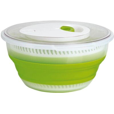 EMSA 512992 Lebensmittelförmiger Schneidwerk - Platzsparender Faltbarer Salatspinner 4L Grün EMSA 512992 Lebensmittelförmiger Schneidwerk - Platzsparender Faltbarer Salatspinner 4L Grün
