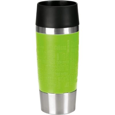 Tazza da viaggio EMSA Lime - Tazza isolante in acciaio inossidabile 360ml Tazza da viaggio EMSA Lime - Tazza isolante in acciaio inossidabile 360ml