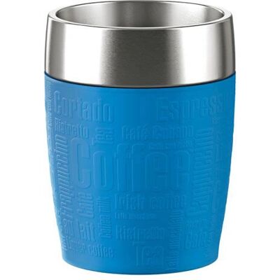 Emsa Mug de Voyage - 200ml Isolant Acier Inoxydable Bleu - Publicité Emsa Mug de Voyage - 200ml Isolant Acier Inoxydable Bleu - Publicité