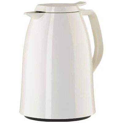 EMSA 517008 Isolierkanne - 1,5L, Weiß, Schnellverschluss EMSA 517008 Isolierkanne - 1,5L, Weiß, Schnellverschluss