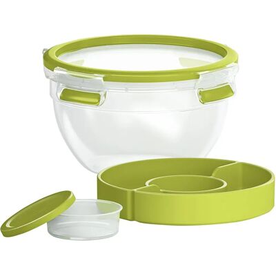 Recipiente de Armazenamento de Alimentos EMSA 1L - À Prova de Vazamentos, Micro-ondas Recipiente de Armazenamento de Alimentos EMSA 1L - À Prova de Vazamentos, Micro-ondas