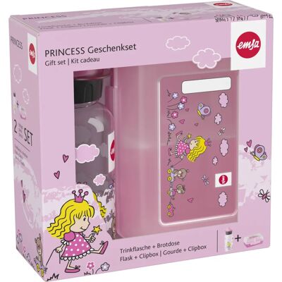 EMSA Pinke Kinder Trinkflasche & Lunchbox-Set EMSA Pinke Kinder Trinkflasche & Lunchbox-Set