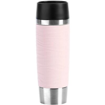 EMSA N20120 500 ml Mug Isotherme Rose - Tasse de voyage en acier inoxydable - Publicité EMSA N20120 500 ml Mug Isotherme Rose - Tasse de voyage en acier inoxydable - Publicité