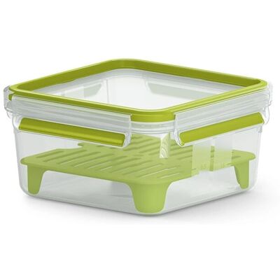 Emsa XL Lunchbehälter - 1,3L, Grün & Transparent Emsa XL Lunchbehälter - 1,3L, Grün & Transparent