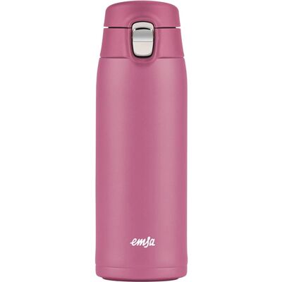 Emsa Travel Mug Light - Acier inoxydable, Rose, 0,4L - Mug thermique - Publicité Emsa Travel Mug Light - Acier inoxydable, Rose, 0,4L - Mug thermique - Publicité