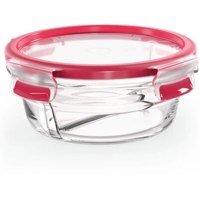 EMSA Boîte de Conservation Clip & Close N1040200 - 0,55L - Transparent, Rouge - Publicité EMSA Boîte de Conservation Clip & Close N1040200 - 0,55L - Transparent, Rouge - Publicité